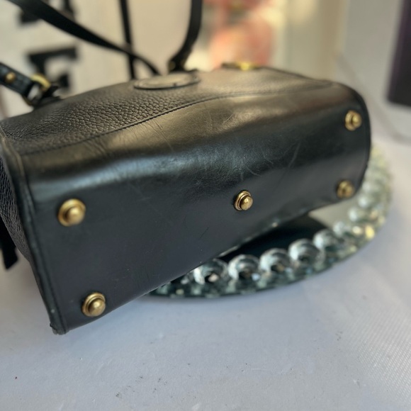 Dooney & Bourke vinyl Black Pebbled Leather Shoulder Bag - Picture 10 of 17